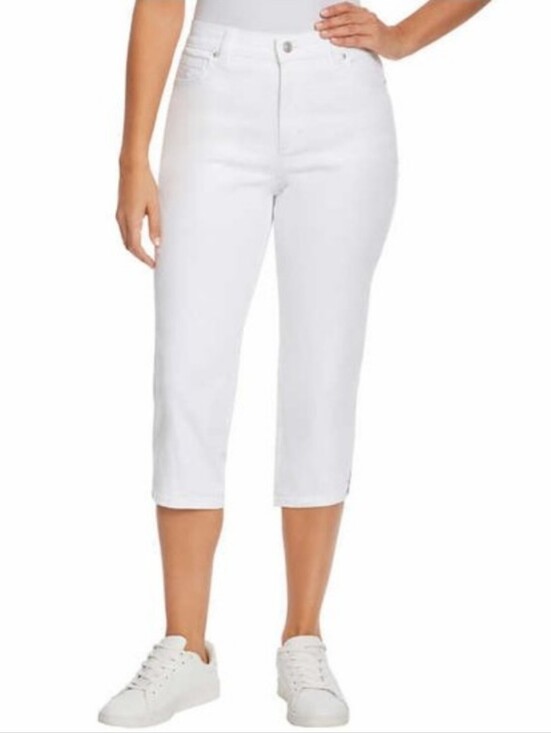 Gloria Vanderbilt Pants - NWT Gloria Vanderbilt White Amanda Capri Pants Size 14
